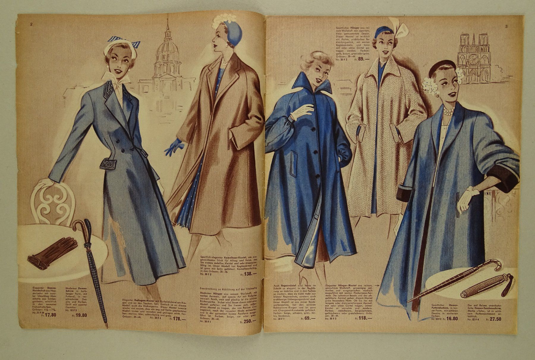 Bücher: JELMOLI KATALOG 1950 – Gebraucht aus Grüningen von Kartensammler 2