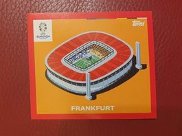 Topps UEFA Euro 2024 Sticker EURO 5 LOGO FRANKFURT