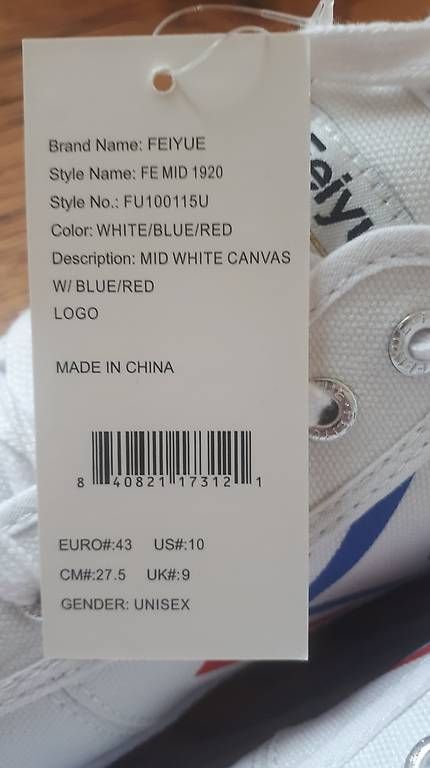 Scarpe da uomo: Neue Feiyue High Top Sneakers – Usato da Madiswil venduto da Kwon02 4