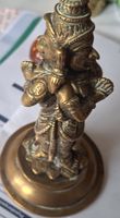 Antike Bronze/Messingfigur, Buddha Gottheit,100J. alt schwer