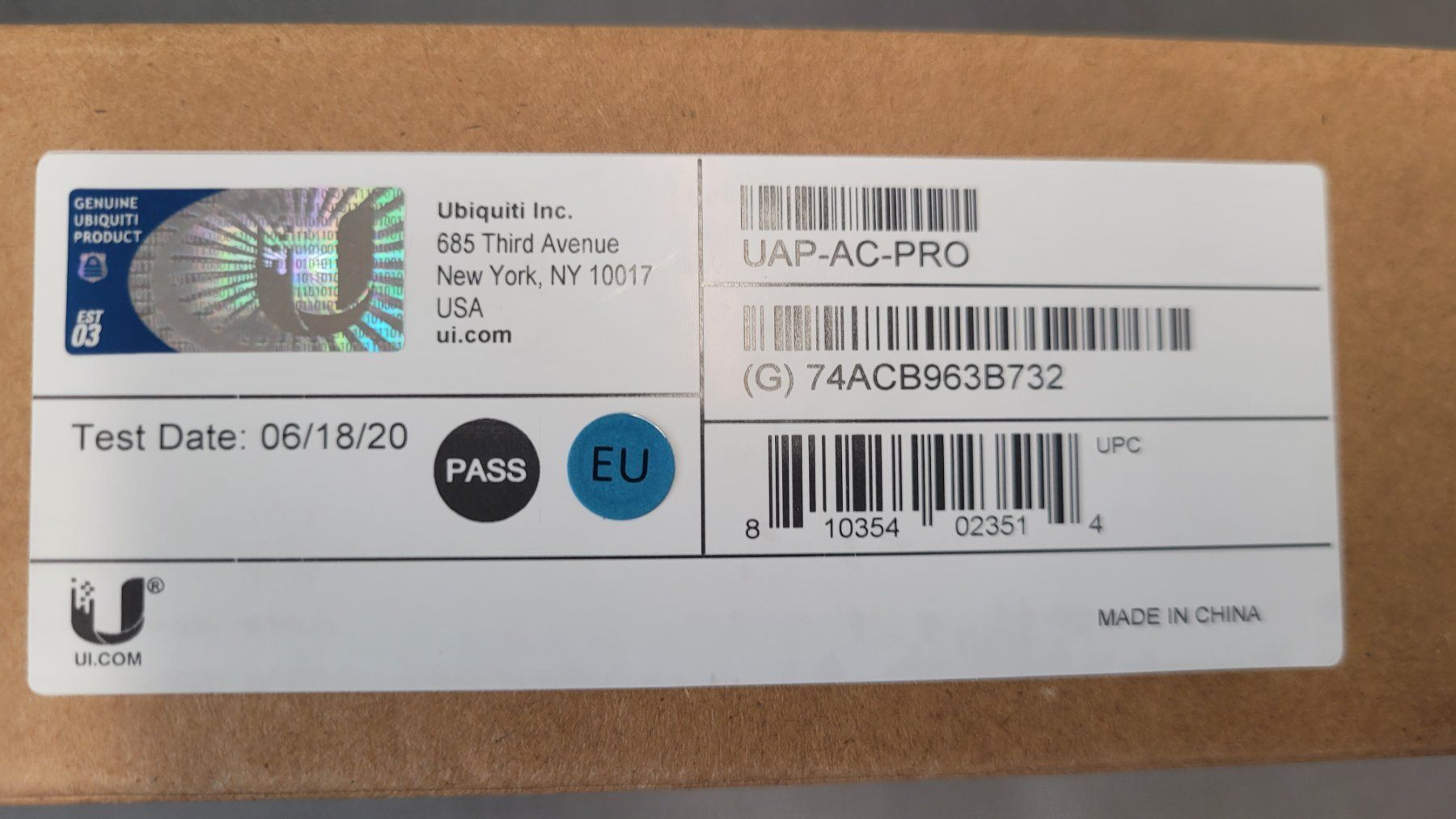 Ubiquiti Wlan: WLAN Accesspoint Unifi AP-AC-PRO – Neu und originalverpackt aus Hägglingen von fritz1975 1