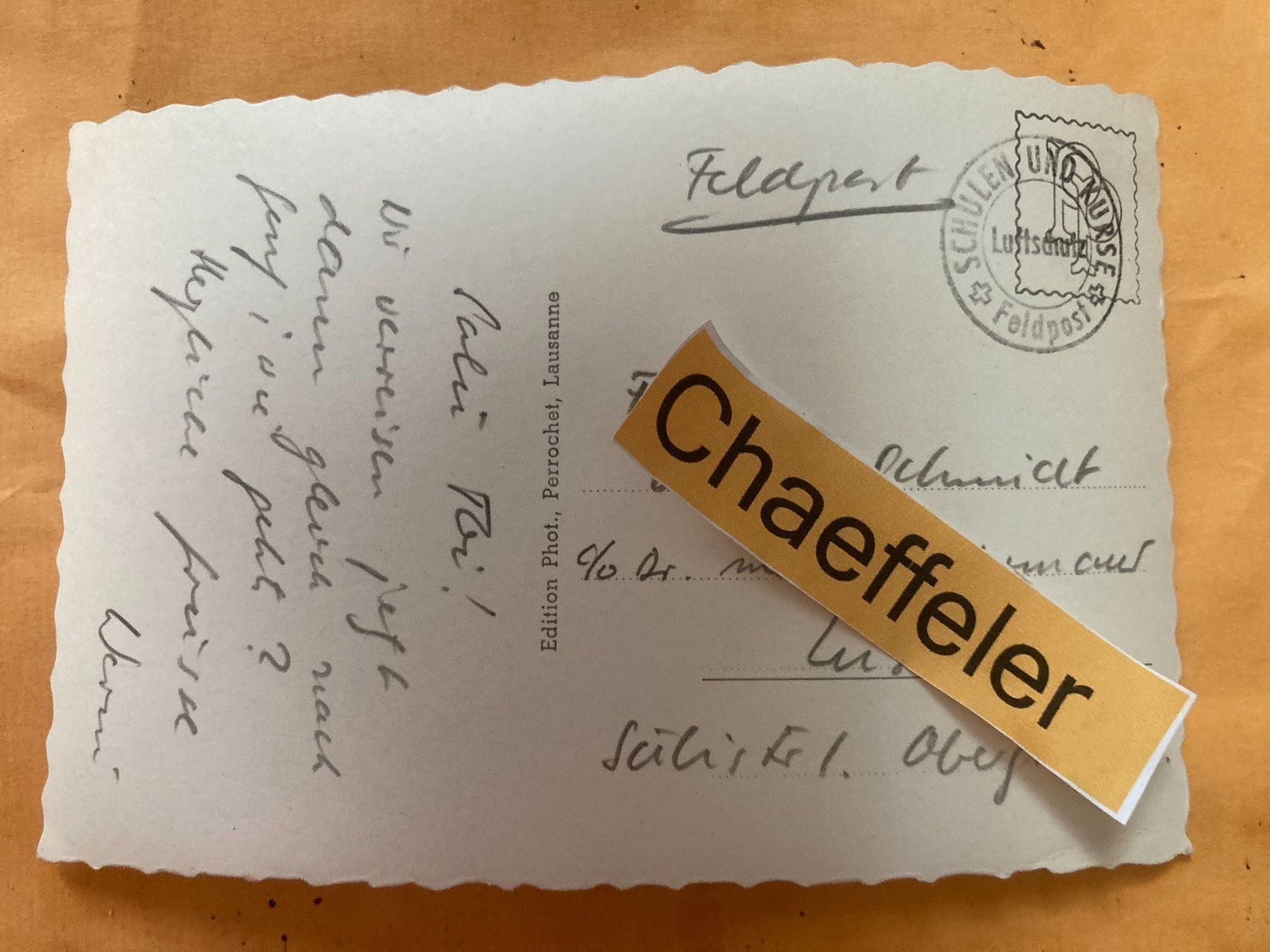 Cartes postales: Fribourg Feldpost – D'occasion à Zürich par Chaeffeler 1