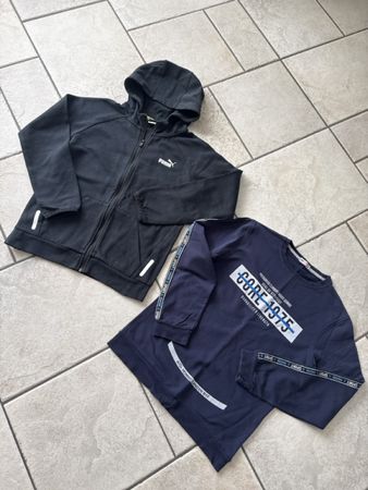 2 Pullover Gr.152 „PUMA“+“BAY FIGO“