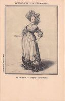 Kunst-AK, H. Holbein - Basler Costümbild