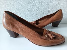 DOVER EXPORT Chaussures cuir / Leder Schuhe pointure / N° 36