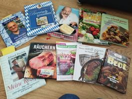 diverse Kochbücher 