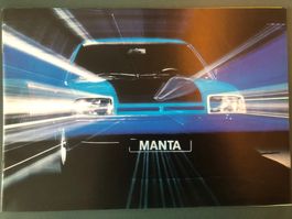 Konvolut Opel Manta B Dokumente