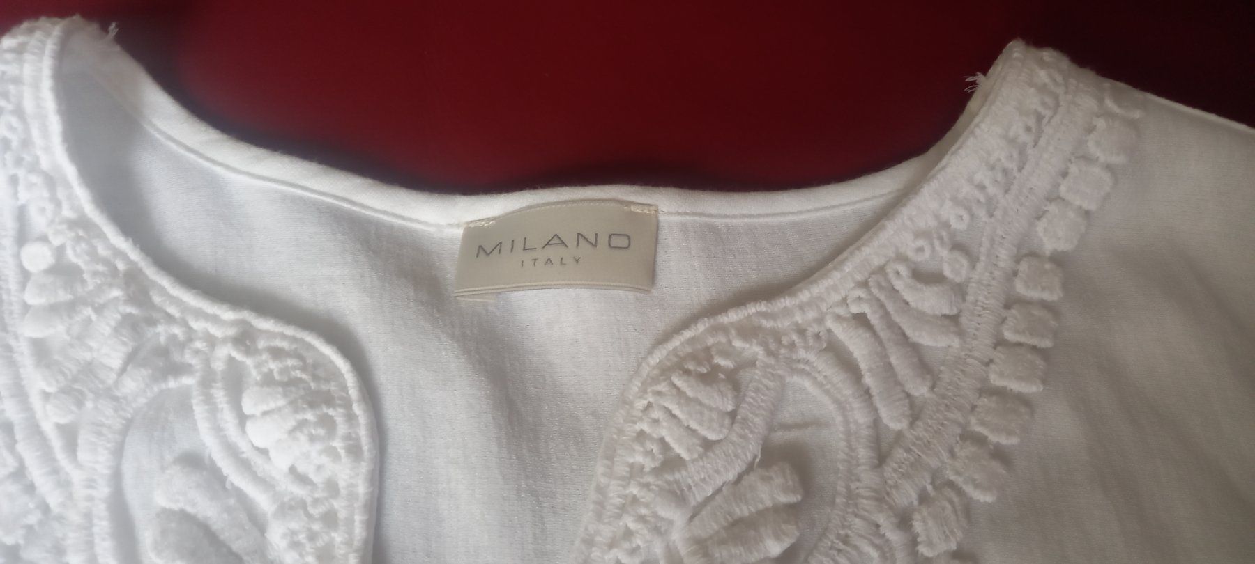 Camicette: Milano Italy  Bluse weiss, Gr.38 – Nuovo (secondo la descrizione) da regensdorf venduto da nacobra 5