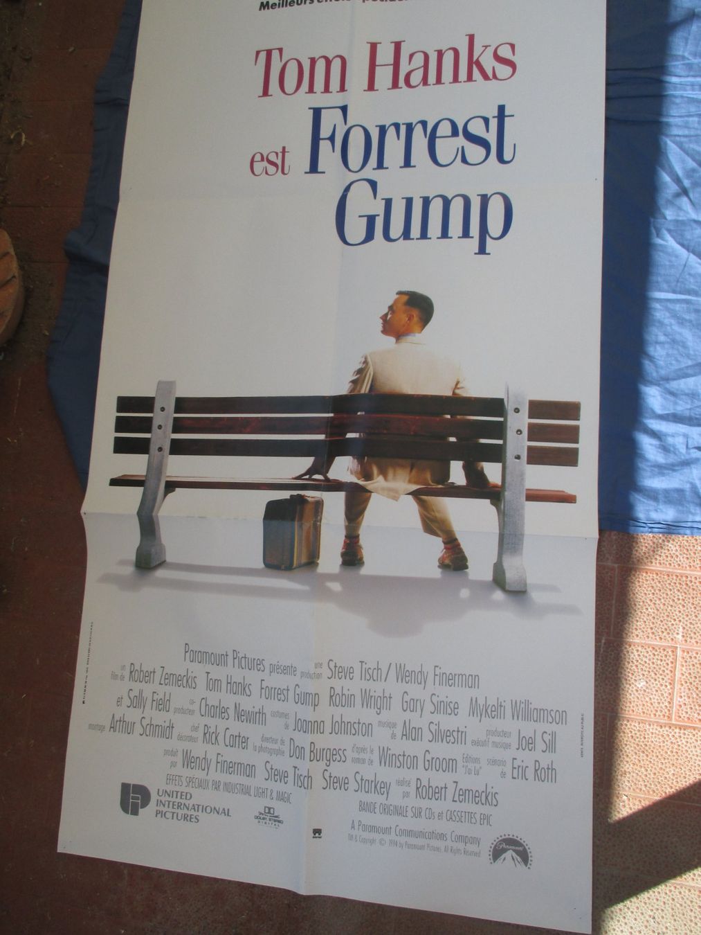 Foto & Immagini: Affiche Forrest Gump (Tom Hanks) – Usato da Colombier NE venduto da Nevenma