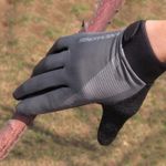 NEUE Bike Handschuhe grau-schwarz für Gr. S/M - 220545