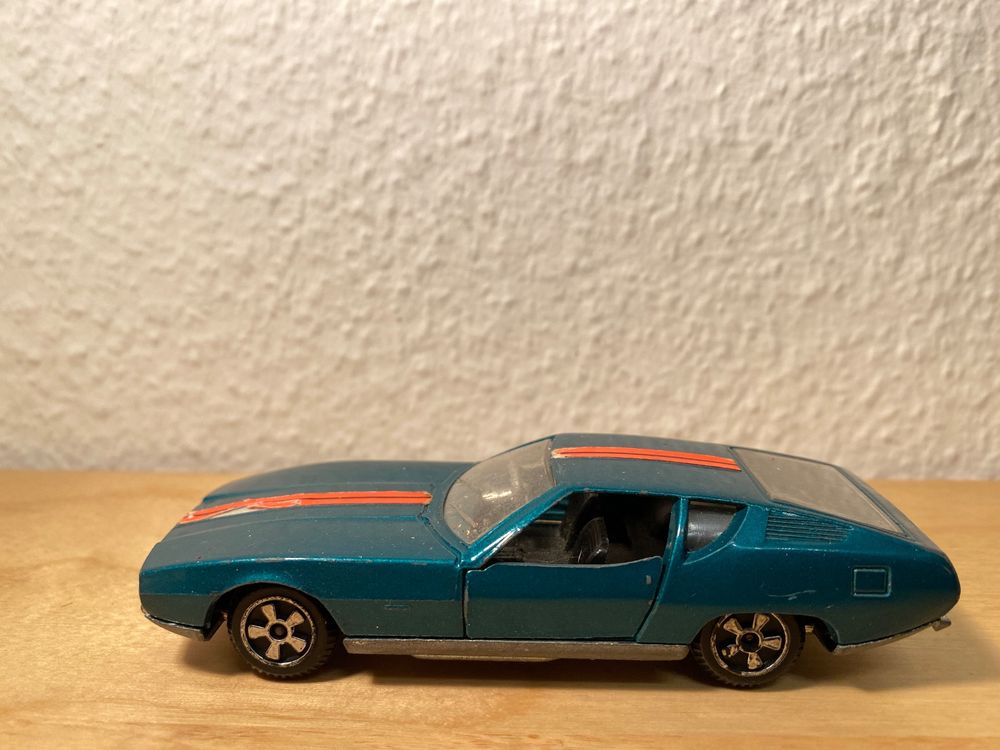 Miniature Voiture Jaguar Pirana Bertone 1/43 - Politoys 588 - Italie 1968 - Neuf Avec Boîte