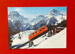 AK BRAUNWALD BAHN MIT K-STEMPEL TÖDI AFFOLTERN AM ALBIS 1967
