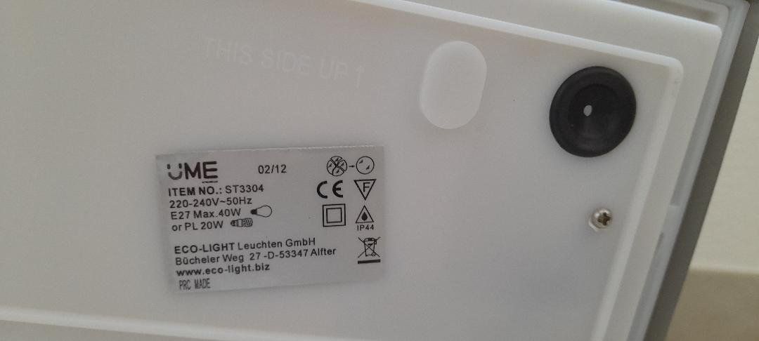 Lampen: Aussenlampe – Neu und originalverpackt aus Udligenswil von m-nikolic 6