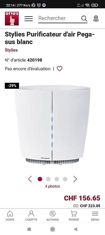 Purificatori d'aria: Purificateur d'air  – Usato da Monthey venduto da yan_mm6k 1