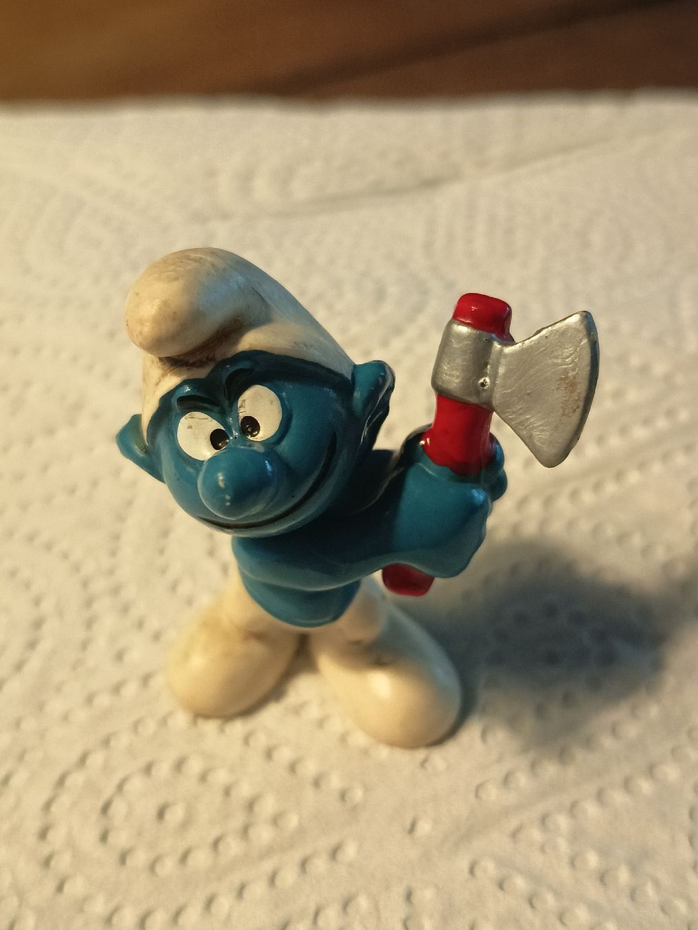 Schleich Figurines: Schlumpf Axtschlumpf 1976 – D'occasion à Belp par lamadefi12 2