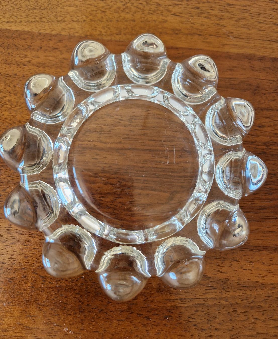 Aschenbecher: Vintage Glas Aschenbecher, Design – Gebraucht aus Bern von Antikbatik