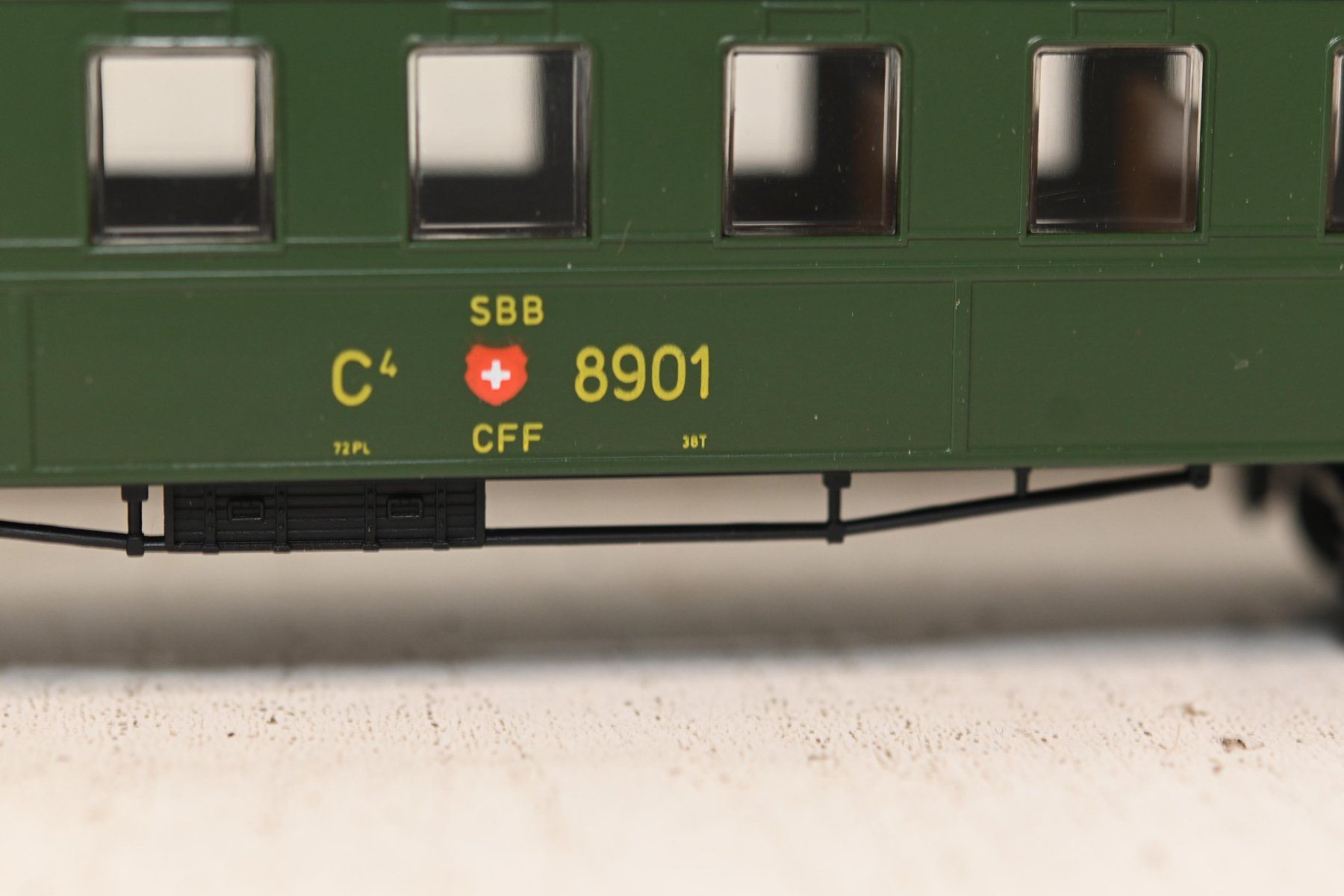 Märklin Modelleisenbahnen: SBB C4 8901 Märklin HO/AC mit OVP – Gebraucht aus Laupen ZH von Zmoewe 3
