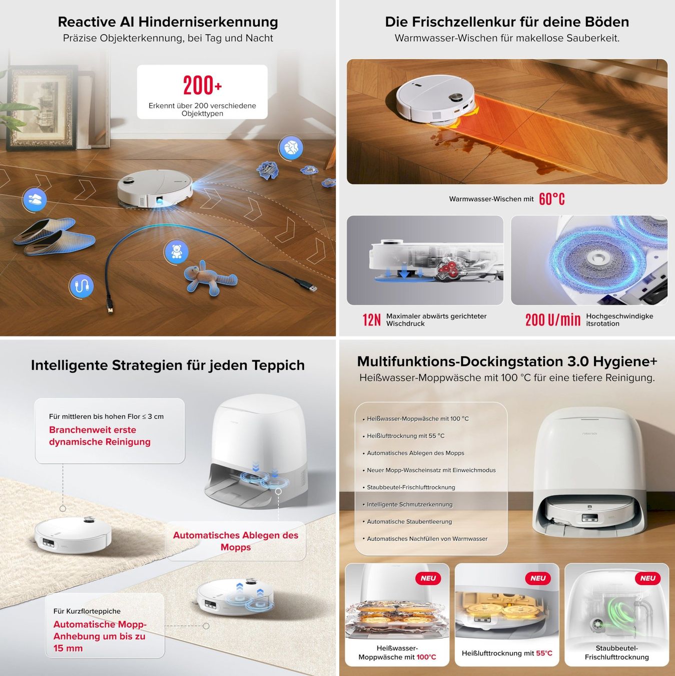 Aspirapolveri & Accessori: Roborock Qrevo Curv 2 proX Wischroboter – Nuovo e nell'imballaggio originale da Bottighofen venduto da zaap 6
