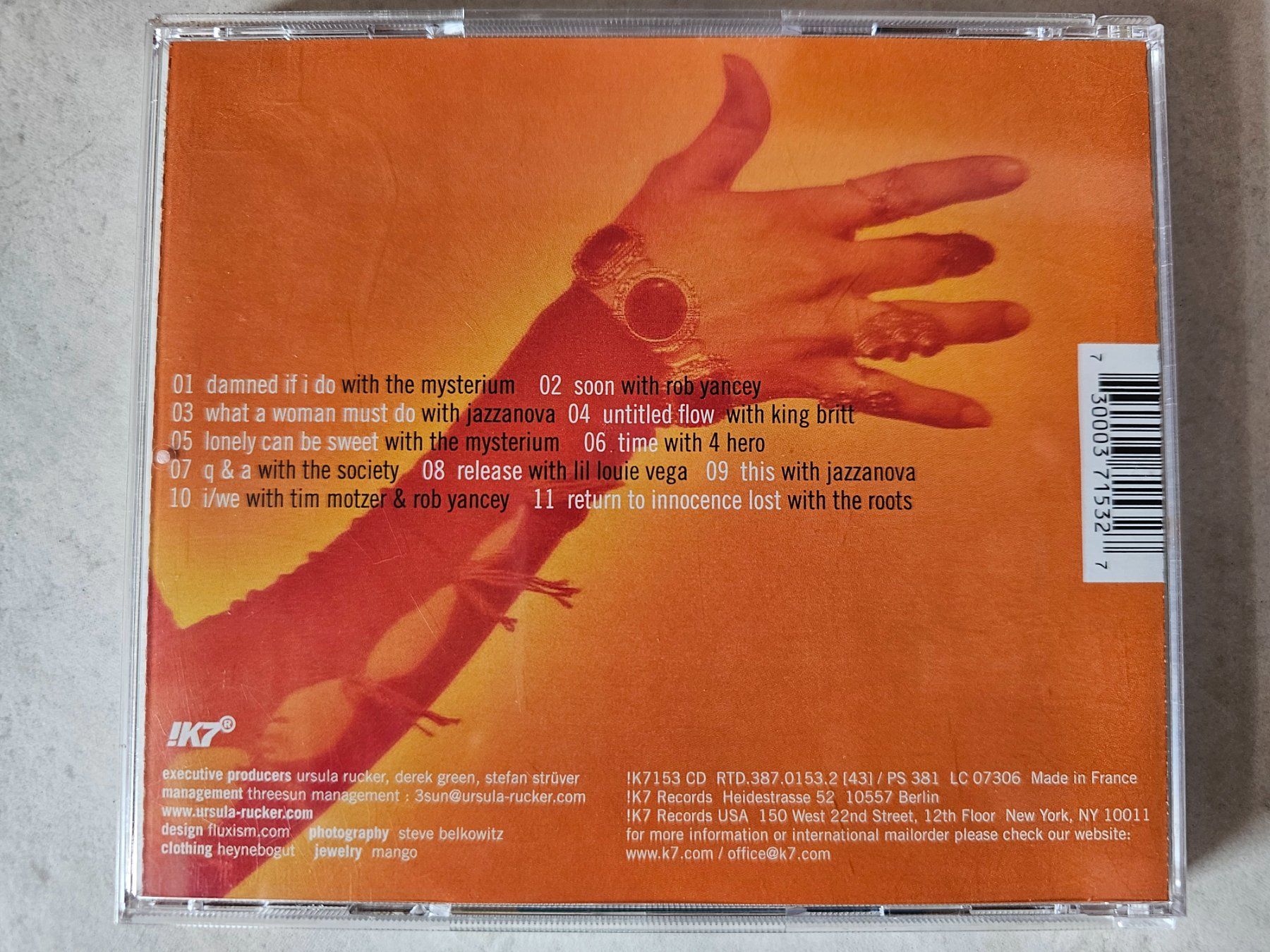 CD: Ursula Rucker  -  Silver or Lead – Usato da Schneisingen venduto da backstore24 1