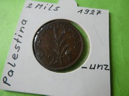 Palästina 1927, 2 Mils
