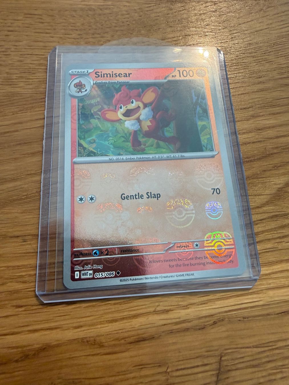 Pokémon Cartes à collectionner: Simisear 015/086 – D'occasion à Amriswil par sim_nlb6