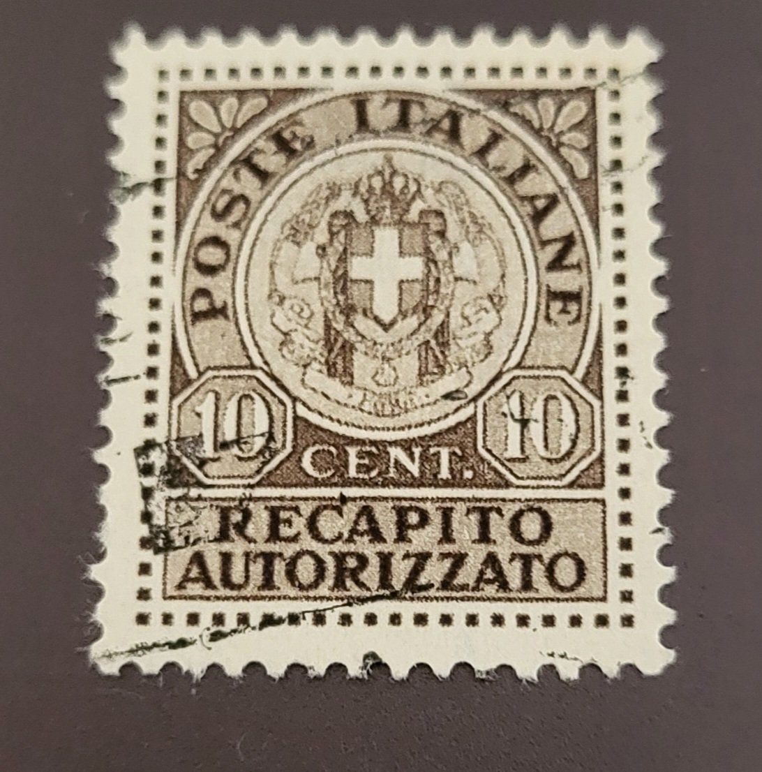 Alle Briefmarken: Italien 1930 alte briefmarke – Gebraucht aus St Gallen von Stampsalshobby