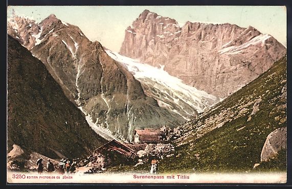 Cartes postales: Titlis, Blick auf den Titlis am Surenenp – D'occasion à Berlin par bartko-reher