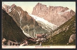 Titlis, Blick auf den Titlis am Surenenp