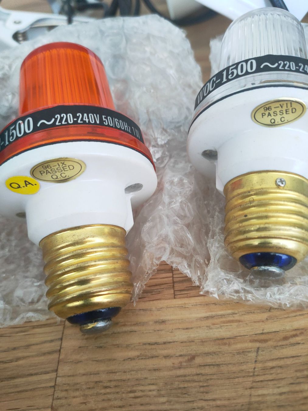 Lampen: Stroboskop -Blitzer mit zwei Klemm Lampen – Gebraucht aus St.Gallen von 55232 3