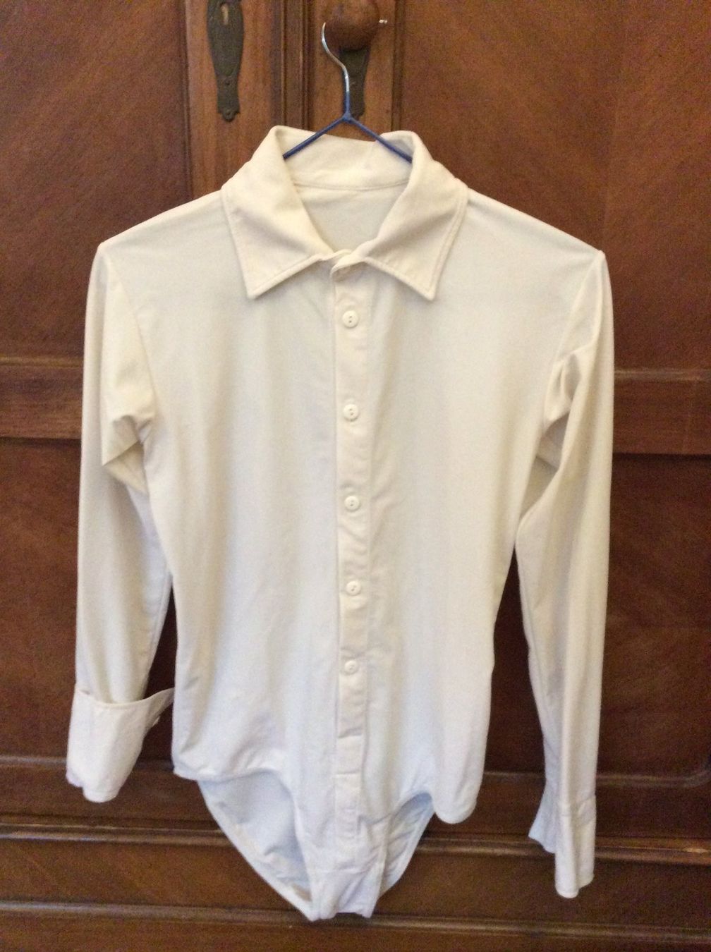 Camicie, T-shirt & Polo: Weiss Tanz Hemd Gr.152cm – Usato da Winterthur venduto da Kristiinag