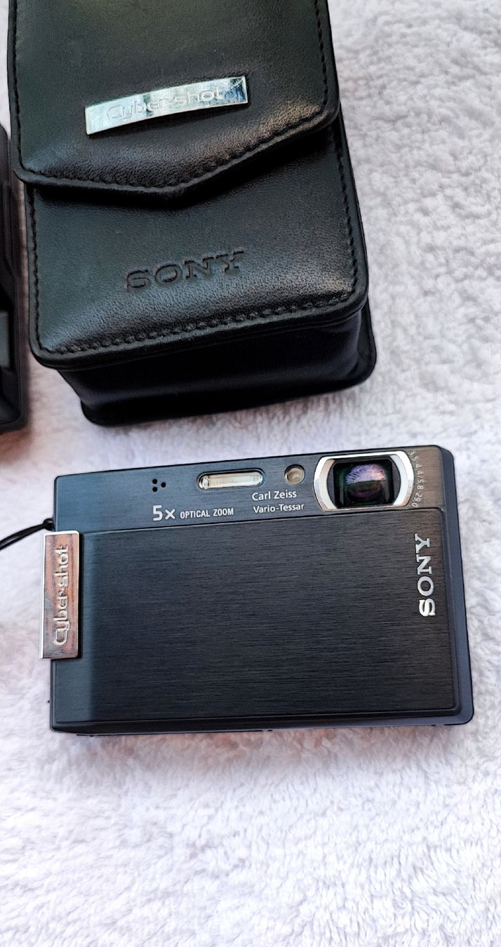 Sony Fotocamera: Sony Cyber-Shot DSC-T100 8.1MP Black Digital Camera – Usato da Zollikofen venduto da zar_j67f 5
