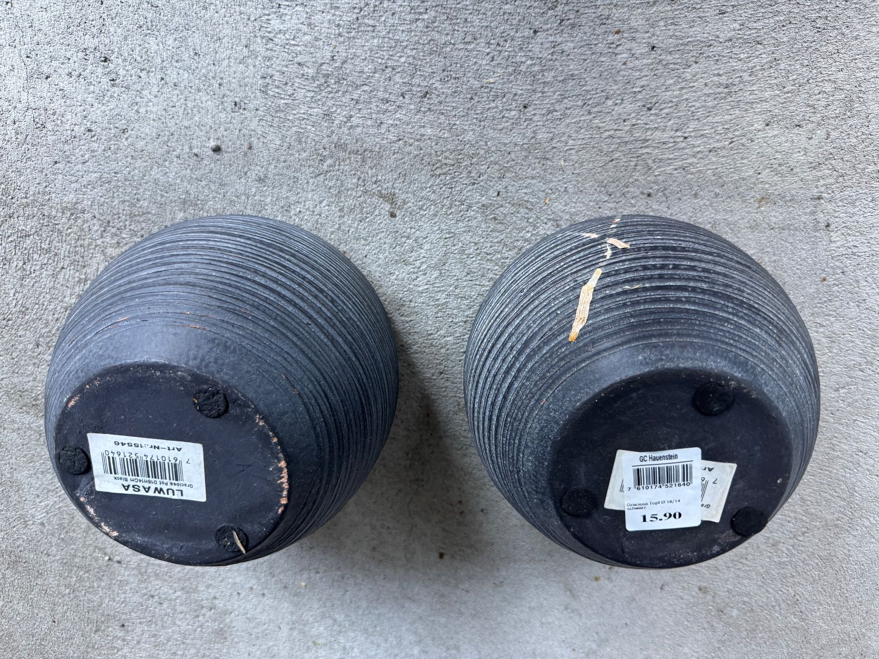 Blumentöpfe: 2 Luwasa Pots de fleurs – Gebraucht aus Zürich von odi_ldv8 2