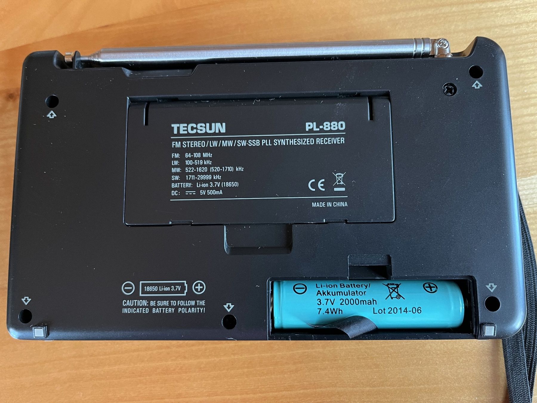 Radio: Tecsun PL-880 Weltempfänger – Usato da Wiesendangen venduto da Frohberg 2