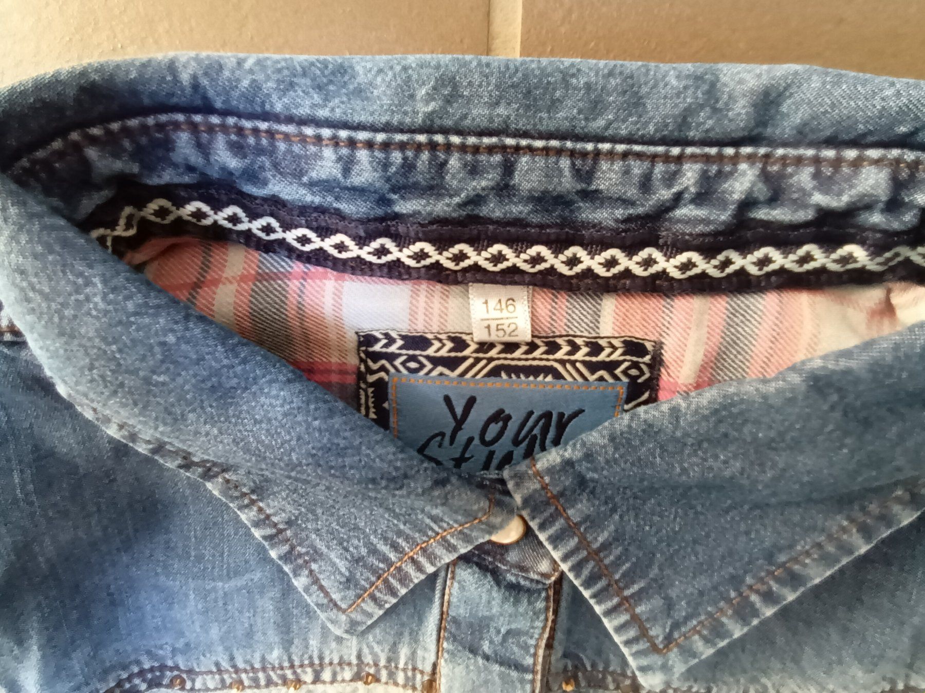 Camicette, T-shirt & Top: Jeans Bluse Gr. 146/152 – Usato da Ried-Muotathal venduto da lufo 3