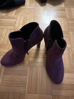 Stiefeletten Tamaris Leder Grösse 39 dunkelviolett guter Zus