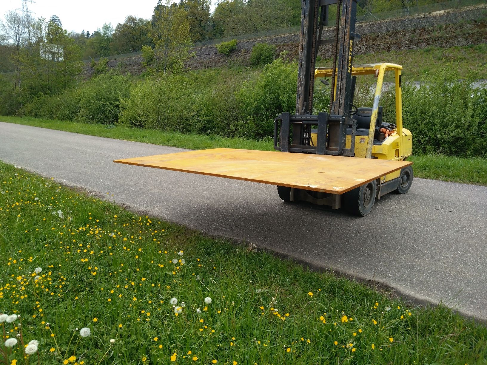 Insegne: Stahlplatten Tôle de route – Nuovo (secondo la descrizione) da Bassecourt venduto da Jumat 1