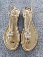 Michael Kors Sandalen, Gold, Gr. 37, Neu