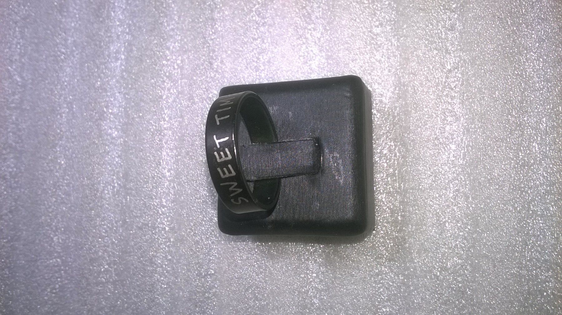 Ringe: RING EDELSTHAL,,MIT SWEET TIME IST GESCHRIEBEN – Neu (gemäss Beschreibung) aus Basel von bijoutrie_4 4