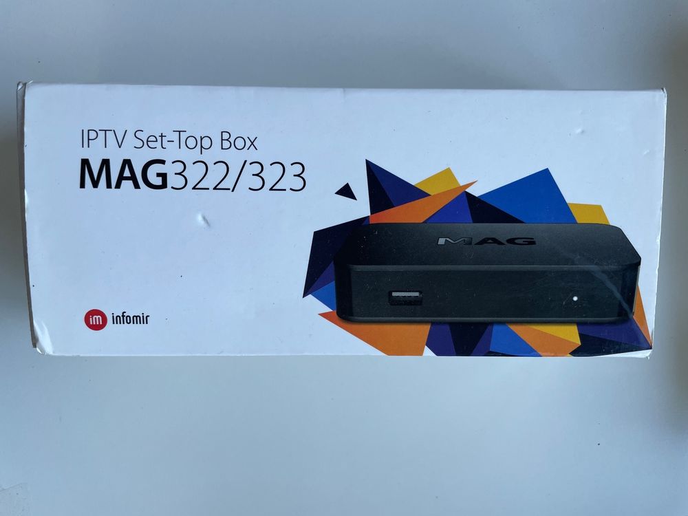 MAG 322w1 IPTV mag 322 w1 with WIFI WLAN OTT Set IP Top Box Kaufen