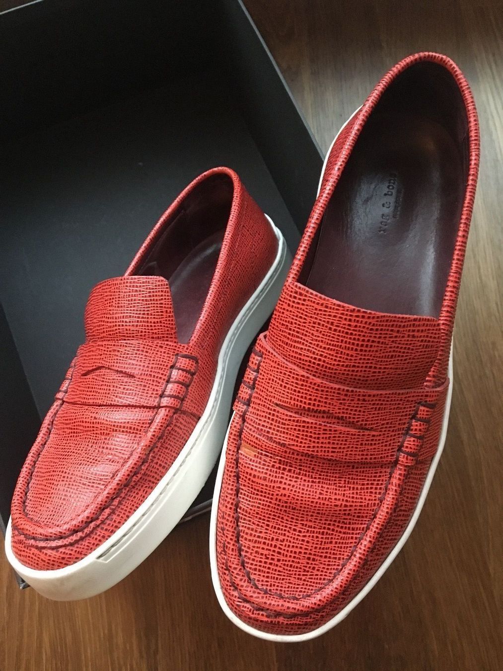 Scarpe da donna: Rag & Bone - Damen-Sneaker Rot – Nuovo (secondo la descrizione) da Wohlenschwil venduto da SimoneACH 2