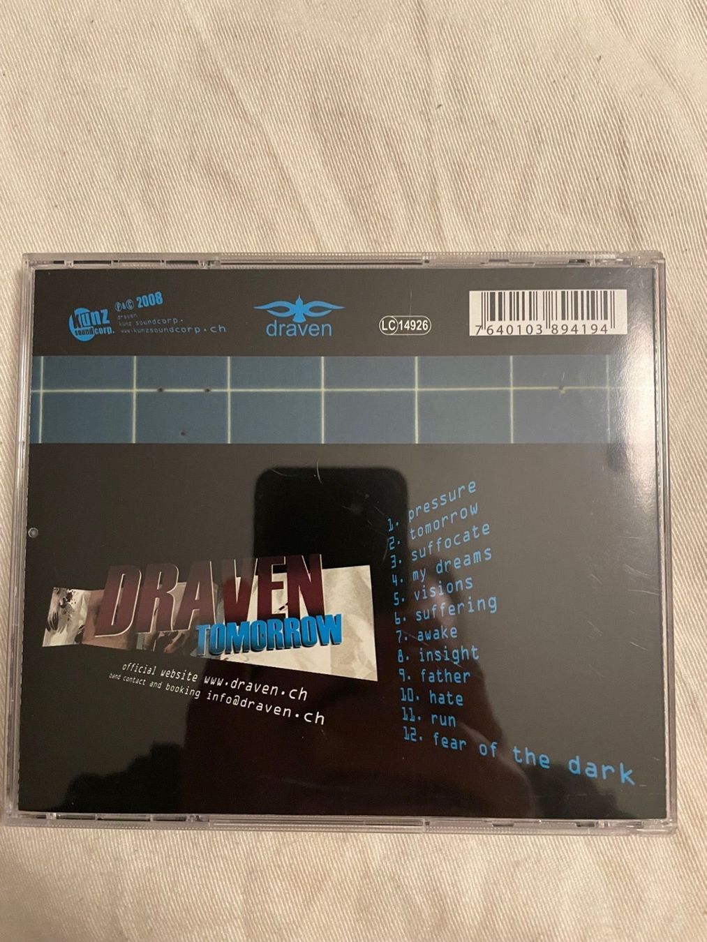 CD: Draven - Tomorrow – Usato da bern venduto da Mrmaynard 1