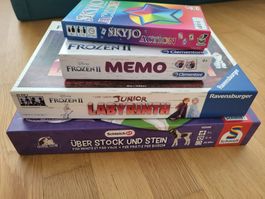 4 Kinder Gesellschaftsspiele