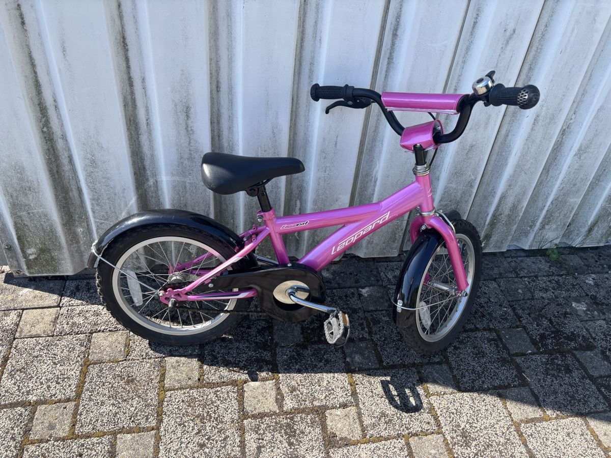 Leopard Biciclette: Kinder Velo Leopard Pink 16 Zoll gebraucht – Usato da Oberuzwil venduto da def7miri 3