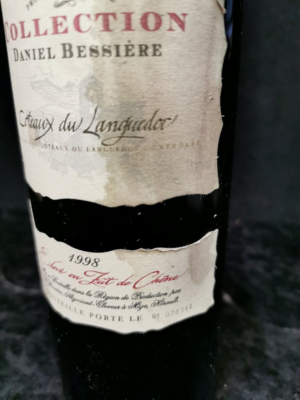 Vino: COLLECTION DANIEL BESSIERE 1998 – Nuovo (secondo la descrizione) da Genève venduto da Leboucheoreilles 2