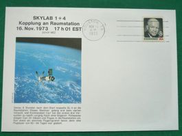 SKYLAB 1+4, Koppl. an Raumstation, 16.11.1973 (Astrophil 40)