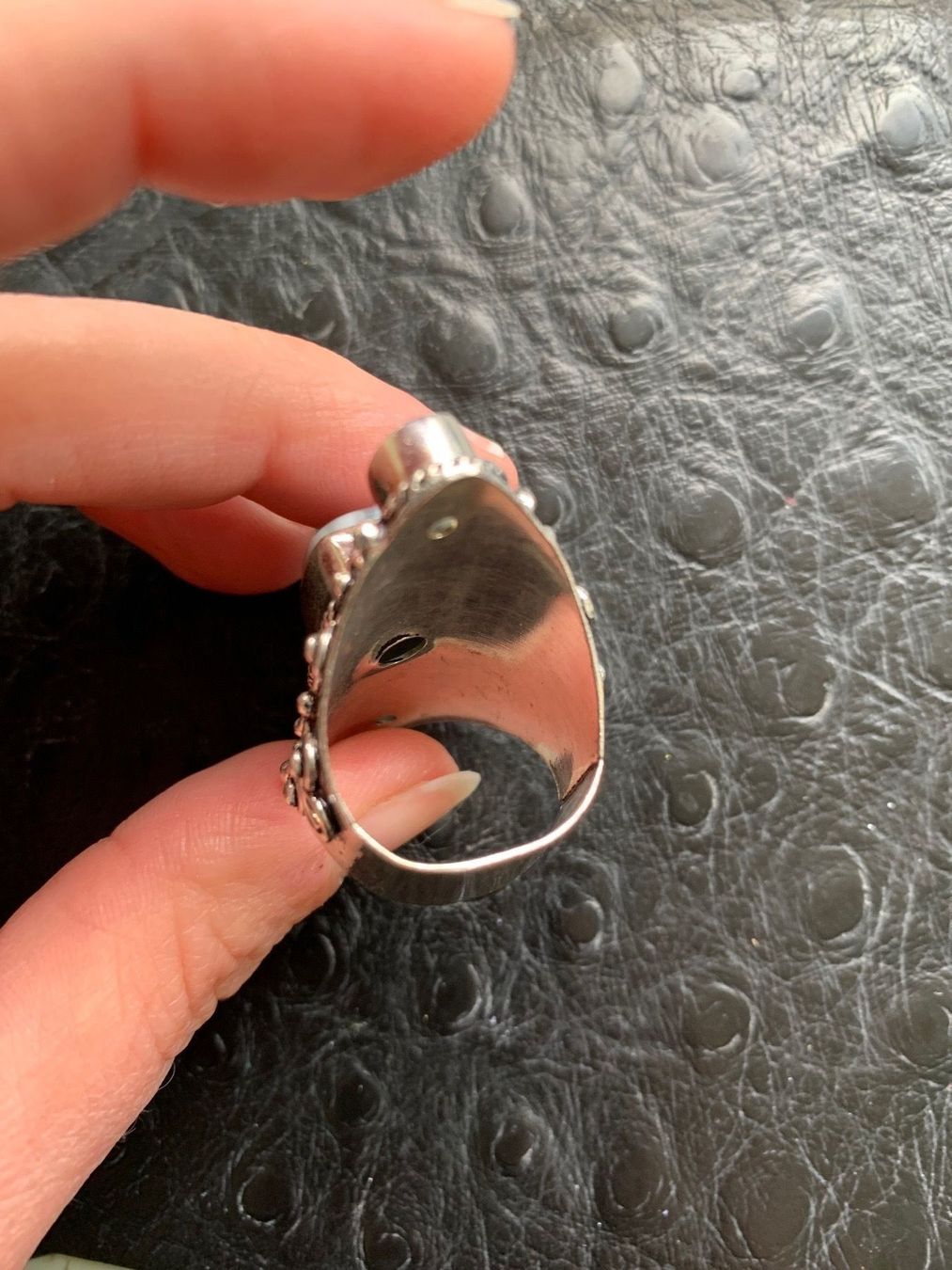 Bagues: Wunderschöner Ring mit Larimar – Neuf (Voir description) à Birsfelden par Exclusivity 3