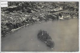 Vue aerienne Rolle - Flugaufnahme Swissair
