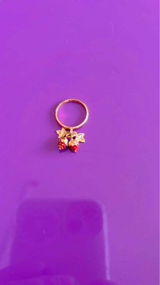 Anelli: Fingerring 965er Gold mit Erdbeere – Nuovo (secondo la descrizione) da Olten venduto da DayaneChristen 6