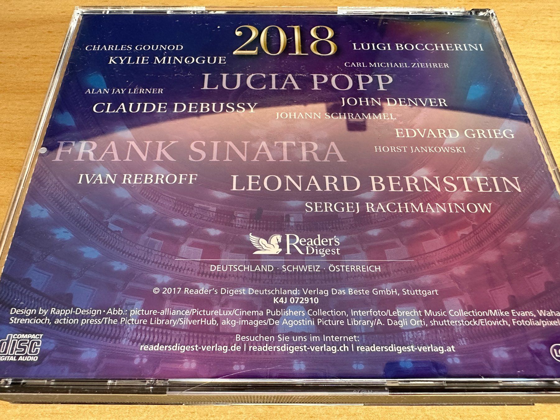 CD: Various - Das Musik-Jahr 2018 - 3 CD – Usato da Rikon im Tösstal venduto da Alpenmutz 1