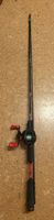 Abu Garcia Angelrute mit Rolle schwarz rot 